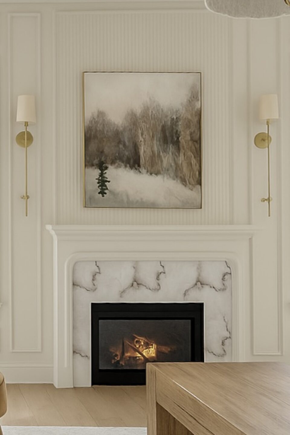 Living Room Fireplace Design Lineage Design Build