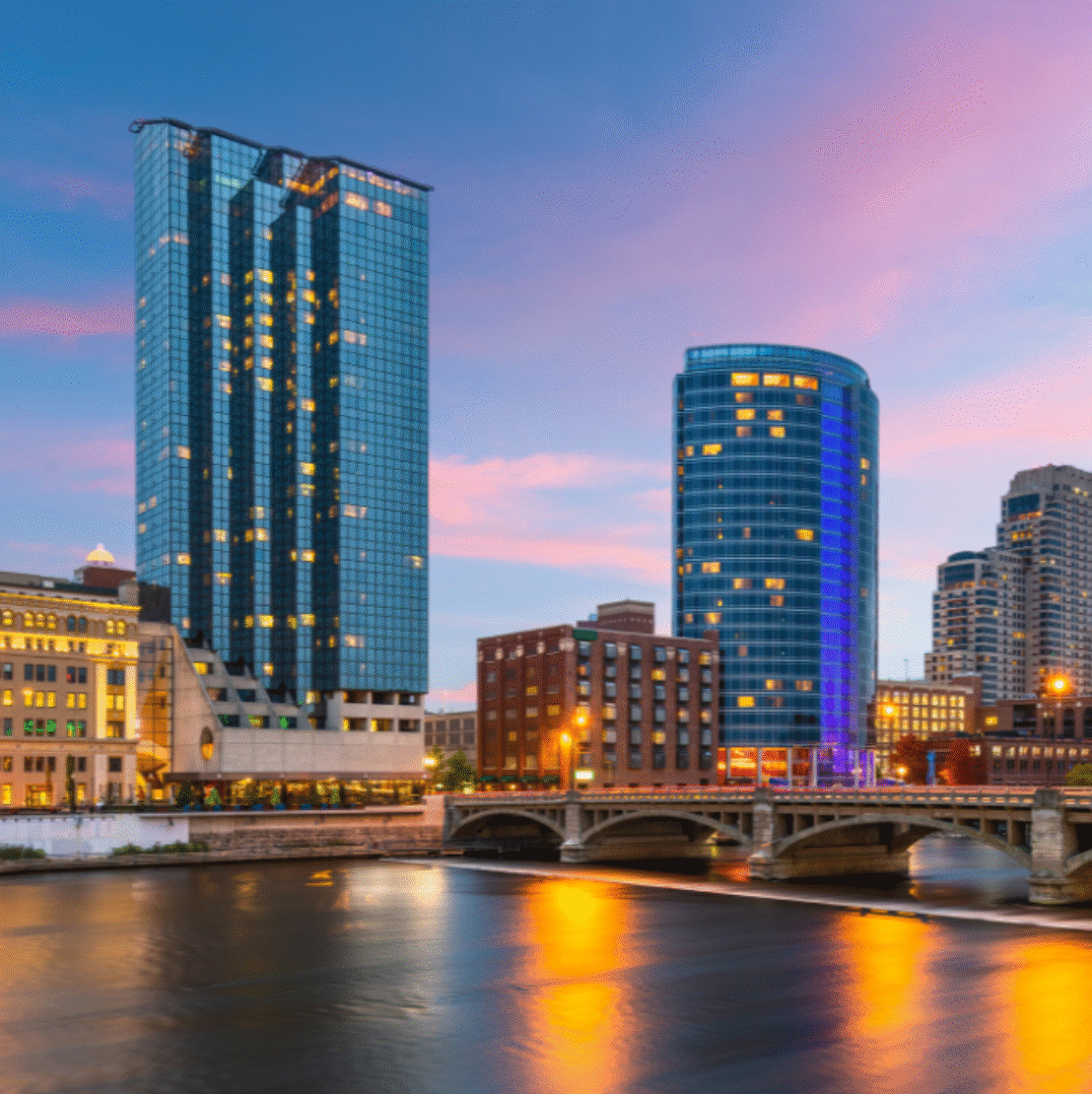 Commuter Cities to Grand Rapids, Michigan
